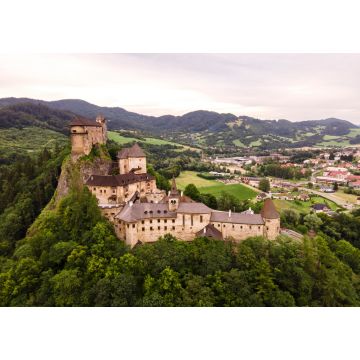 Lais Puzzle - Luftaufnahme der Burg Orava in Oravsky Podzamok in der Slowakei. Region Orava - 1.000 Teile