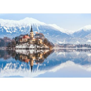 Lais Puzzle - Winterlandschaft Bleder See, Slowenien - 1.000 Teile