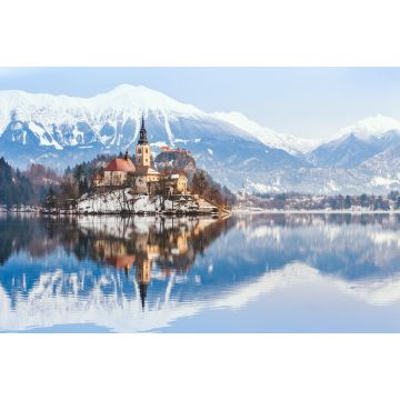 Lais Puzzle - Winterlandschaft Bleder See, Slowenien - 2.000 Teile
