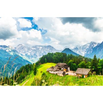 Lais Puzzle - Bauernhof in den slowenischen Alpen im Logar-Tal - 2.000 Teile