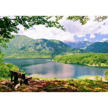 Lais Puzzle - Bank am Bohinjer See in Slowenien - 1.000 Teile