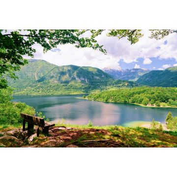 Lais Puzzle - Bank am Bohinjer See in Slowenien - 2.000 Teile