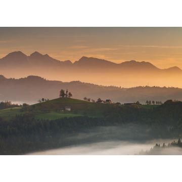 Lais Puzzle - Grüne Hügel in Slowenien - 1.000 Teile