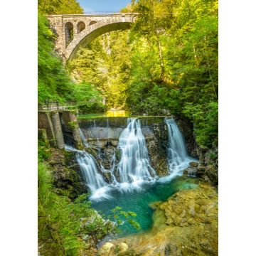 Lais Puzzle - Vintgar-Schlucht in Slowenien. Blick auf den Fluss Radovna und die Wasserfälle bei Bled, Slowenien - 1.000 Teile