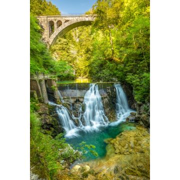 Lais Puzzle - Vintgar-Schlucht in Slowenien. Blick auf den Fluss Radovna und die Wasserfälle bei Bled, Slowenien - 2.000 Teile