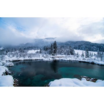 Lais Puzzle - Quelle des Flusses Sava, Zelenci, Region Gorenjska, Slowenien - 2.000 Teile