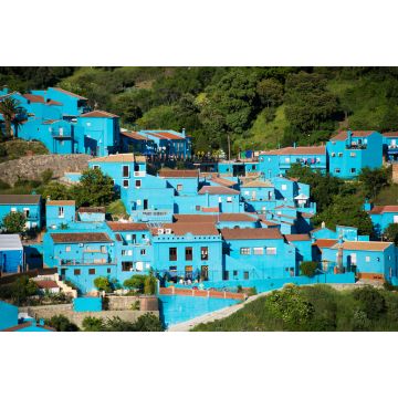 Lais Puzzle - Juzcar, blaues andalusisches Dorf in Malaga - 2.000 Teile