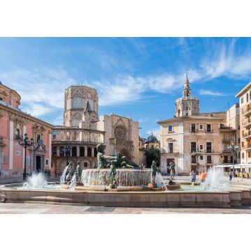 Lais Puzzle - Ansichten der verschiedenen Gebäude und Straßen der Stadt Valencia, Spanien - 1.000 Teile