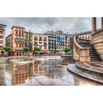 Lais Puzzle - Häuser auf der Plaza del Castillo in Pamplona - 2.000 Teile