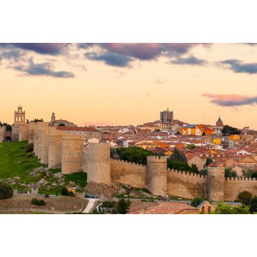Lais Puzzle - Die Mauern der mittelalterlichen Stadt Avila bei Sonnenuntergang, Spanien - 2.000 Teile