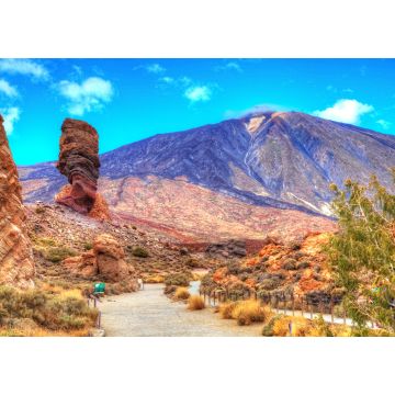 Lais Puzzle - Der vulkanische Berg Teide und die berühmten Roques de Garcia im Nationalpark Teneriffa, Spanien - 1.000 Teile