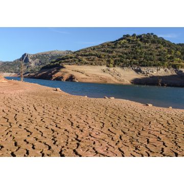 Lais Puzzle - Mansilla-Stausee in der Trockenzeit, La Rioja, Spanien - 1.000 Teile