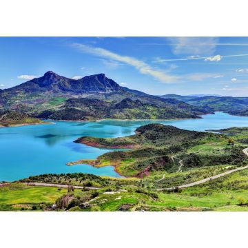 Lais Puzzle - Stausee Embalse de Zahara el Gastor, Naturpark Sierra de Grazalema, Andalusien, Spanien - 1.000 Teile