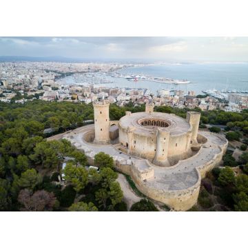Lais Puzzle - Luftaufnahme der Burg Bellver - mittelalterliche Festung in Palma de Mallorca, Balearen, Spanien - 1.000 Teile