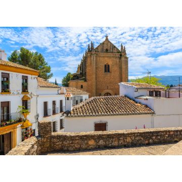 Lais Puzzle - Kirche im Dorf Ronda mit weißen Häusern, Andalusien, Spanien - 1.000 Teile