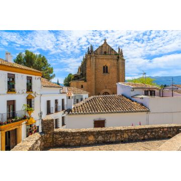 Lais Puzzle - Kirche im Dorf Ronda mit weißen Häusern, Andalusien, Spanien - 2.000 Teile