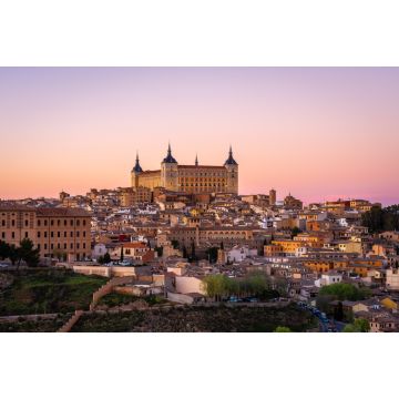 Lais Puzzle - Panoramablick auf Toledo mit der Burg Alcazar bei Sonnenuntergang, Kastilien-La Mancha, Spanien - 2.000 Teile