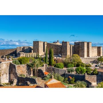 Lais Puzzle - Burg Trujillo. Ehemalige arabische Alcazaba. In Trujillo, Extramadura, Spanien - 1.000 Teile