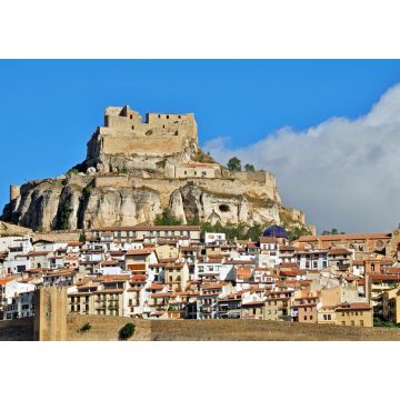 Lais Puzzle - Historische Burg und Stadtpanorama Morella, Castellon - Spanien - 1.000 Teile
