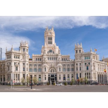 Lais Puzzle - Palast von Cibeles. Madrid. Spanien. Monumentales Gebäude, das 1909 eingeweiht wurde und derzeit Sitz des Stadtrats ist - 1.000 Teile