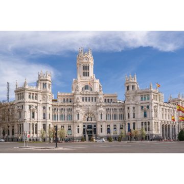 Lais Puzzle - Palast von Cibeles. Madrid. Spanien. Monumentales Gebäude, das 1909 eingeweiht wurde und derzeit Sitz des Stadtrats ist - 2.000 Teile