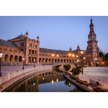 Lais Puzzle - Blick von der Plaza de España, einem malerischen Platz in Sevilla - 1.000 Teile