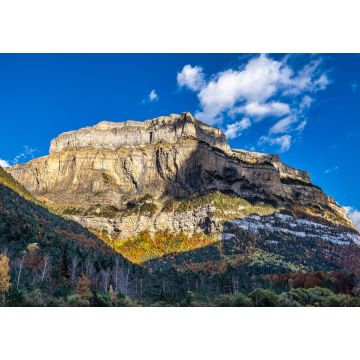 Lais Puzzle - Herbstliche Aussicht auf die schöne Natur in Ordesa und Monte Perdido NP, Pyrenäen, Aragonien in Spanien - 1.000 Teile