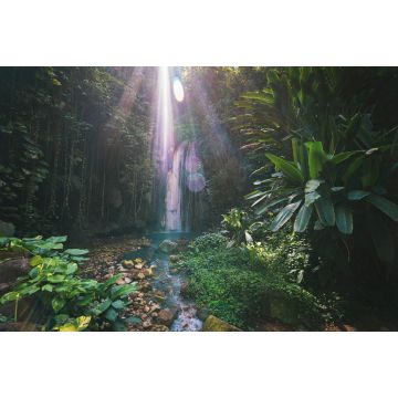 Lais Puzzle - Tropischer Diamant-Wasserfall auf einer Karibikinsel mit Sonnenlicht, St. Lucia - 2.000 Teile