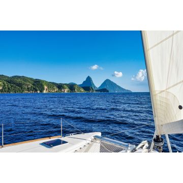 Lais Puzzle - Segeln zu den Pitons im Karibischen Meer bei Soufriere, St. Lucia, Kleine Antillen - 2.000 Teile