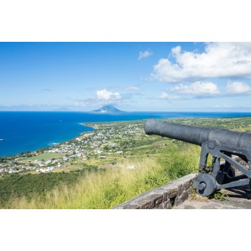 Lais Puzzle - Kanone auf den Ruinen der Brimstone-Festung in St. Kitts - 2.000 Teile