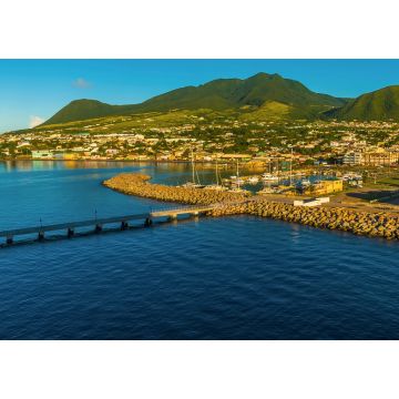 Lais Puzzle - Ein Blick über Basseterre, St. Kitts im frühen Morgenlicht - 1.000 Teile