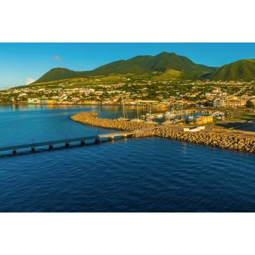 Lais Puzzle - Ein Blick über Basseterre, St. Kitts im frühen Morgenlicht - 2.000 Teile