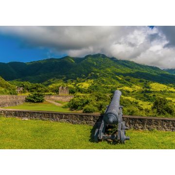 Lais Puzzle - Blick über die Festungsmauern des Brimstone Hill Fort in St. Kitts - 1.000 Teile