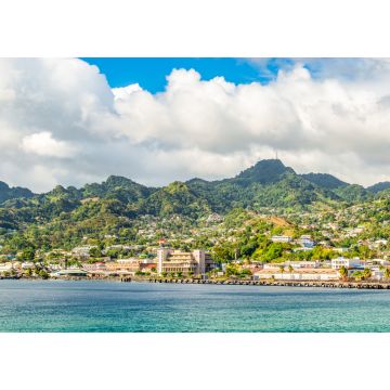 Lais Puzzle - Hafen und Stadt Kingstown, Hauptstadt der Karibikinsel St. Vincent und die Grenadinen - 1.000 Teile