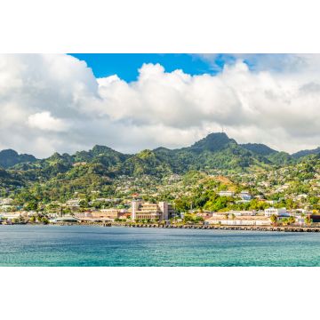 Lais Puzzle - Hafen und Stadt Kingstown, Hauptstadt der Karibikinsel St. Vincent und die Grenadinen - 2.000 Teile