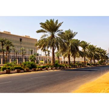Lais Puzzle - Zeitgenössische Gebäude an der Hauptstraße in Khartoum, Sudan - 1.000 Teile