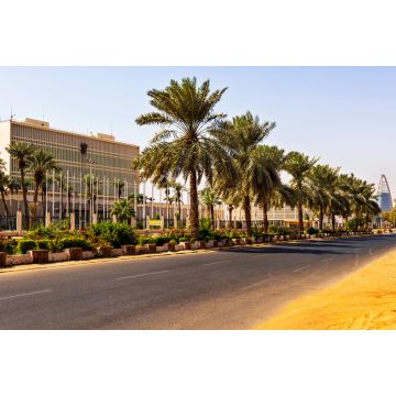 Lais Puzzle - Zeitgenössische Gebäude an der Hauptstraße in Khartoum, Sudan - 2.000 Teile