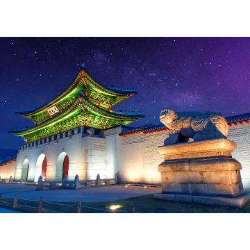Lais Puzzle - Gyeongbokgung-Palast und Milchstraße in Seoul, Südkorea - 1.000 Teile