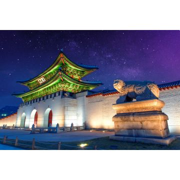Lais Puzzle - Gyeongbokgung-Palast und Milchstraße in Seoul, Südkorea - 2.000 Teile