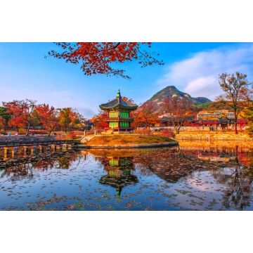 Lais Puzzle - Herbst am Gyeongbokgung-Palast in Seoul, Südkorea - 2.000 Teile
