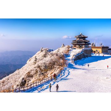 Lais Puzzle - Die Schönheit des Winters auf dem Berg Deogyusan in Muju City, Südkorea - 2.000 Teile