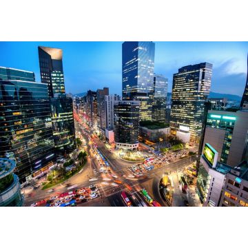 Lais Puzzle - Seoul Stadt bei Nacht Südkorea - 2.000 Teile