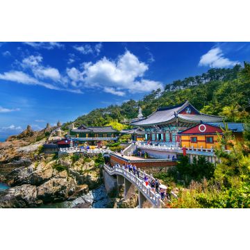 Lais Puzzle - Haedong Yonggungsa-Tempel und Haeundae-See in Busan, Südkorea - 2.000 Teile