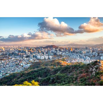 Lais Puzzle - Blick auf die Stadt Seoul im Herbst in Südkorea - 2.000 Teile