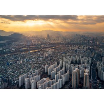 Lais Puzzle - Jamsil-Viertel bei Sonnenuntergang, Seoul, Südkorea - 1.000 Teile