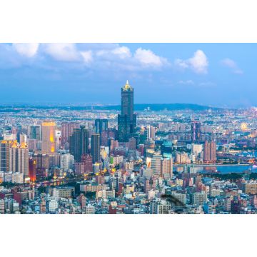 Lais Puzzle - Nachtansicht von Kaohsiung City, Taiwan - 2.000 Teile