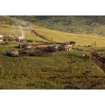 Lais Puzzle - Traditionelles Dorf der Massai im Ngorongoro-Nationalpark, Tansania - 1.000 Teile