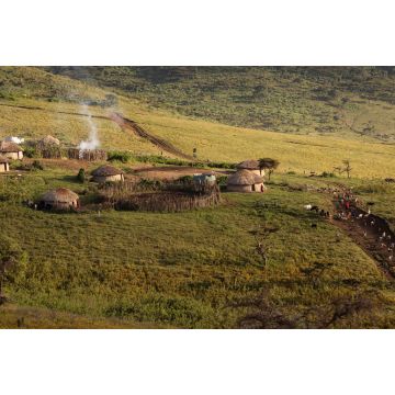 Lais Puzzle - Traditionelles Dorf der Massai im Ngorongoro-Nationalpark, Tansania - 2.000 Teile