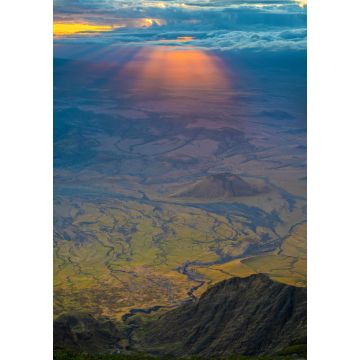 Lais Puzzle - Savannenlandschaft in Tansania mit dem heiligen Berg Lengai - 1.000 Teile
