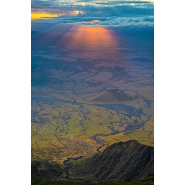 Lais Puzzle - Savannenlandschaft in Tansania mit dem heiligen Berg Lengai - 2.000 Teile